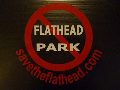 Save the Flathead Sticker